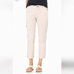 Amazon Essentials Cropped Girlfriend Chino Light Pink Size 4 NWOT
